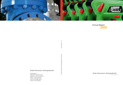Thumbnail Brüder Mannesmann AG Annual Report 2009
