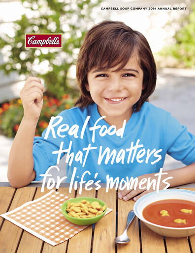 Thumbnail 
Campbell's Annual Report 2014