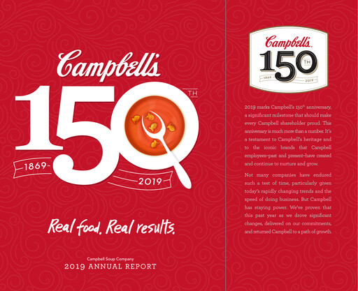 Thumbnail 
Campbell's Annual Report 2019