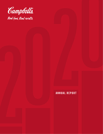 Thumbnail 
Campbell's Annual Report 2020