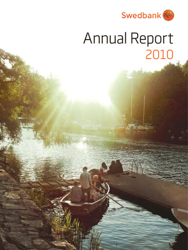 Thumbnail Swedbank Annual Report 2010