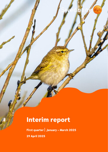 Thumbnail Swedbank Quarterly Report 2025-q1