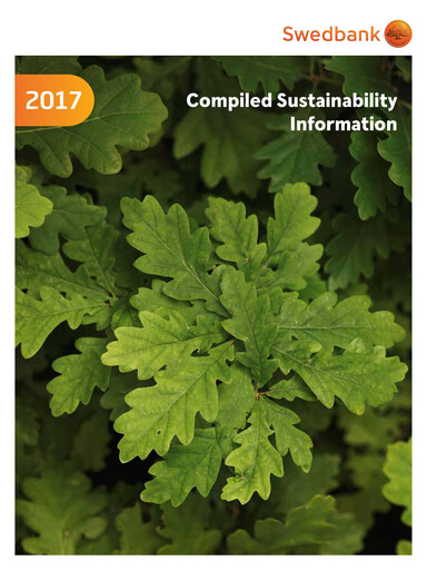 Thumbnail Swedbank Sustainability Report 2017