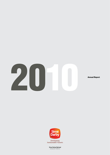 Thumbnail Sime Darby
 Annual Report 2010