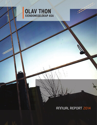 Thumbnail Olav Thon Annual Report 2014