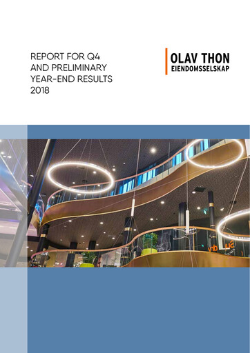 Thumbnail Olav Thon Quarterly Report 2018-q4