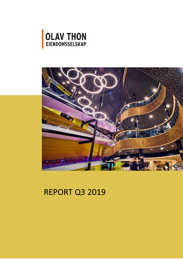 Thumbnail Olav Thon Quarterly Report 2019-q3