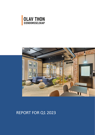 Thumbnail Olav Thon Quarterly Report 2023-q1