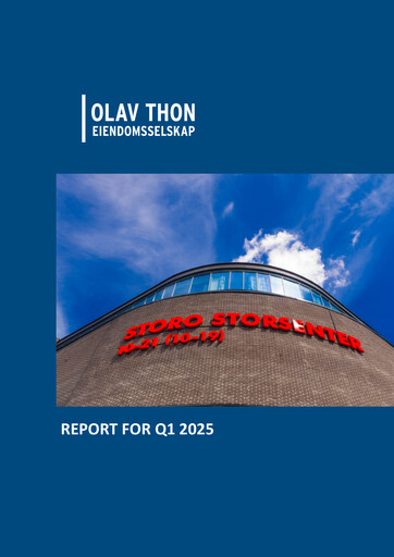 Thumbnail Olav Thon Quarterly Report 2025-q1