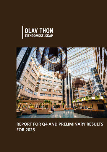 Thumbnail Olav Thon Quarterly Report 2025-q4