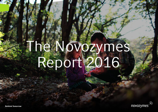 Thumbnail Novonesis Annual Report 2016