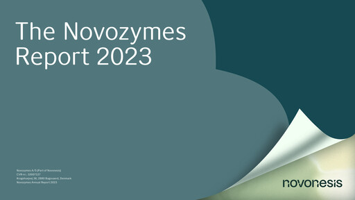 Thumbnail Novonesis Annual Report 2023