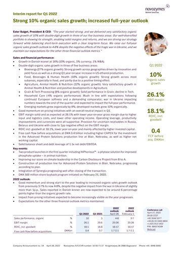 Thumbnail Novonesis Quarterly Report 2022-q1