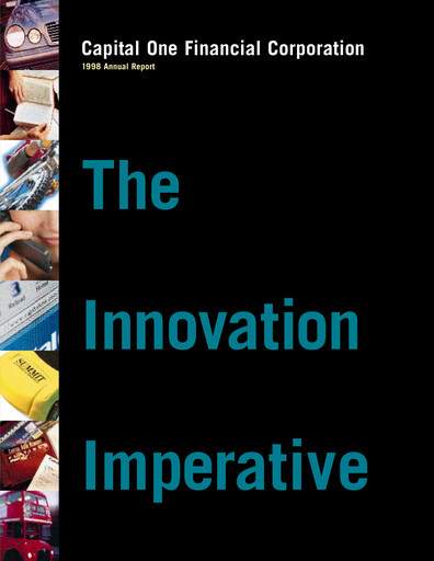 Thumbnail Capital One Annual Report 1998