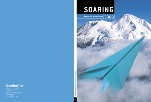 Thumbnail Capital One Annual Report 2000