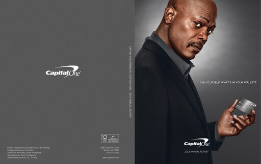 Thumbnail Capital One Annual Report 2013