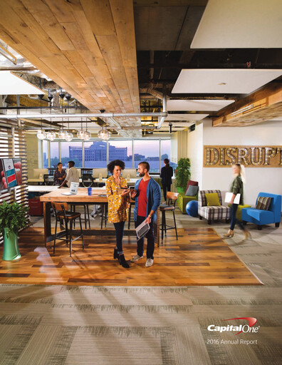 Thumbnail Capital One Annual Report 2016