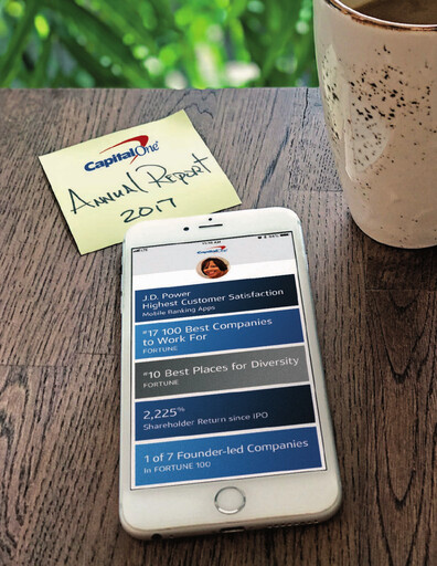 Thumbnail Capital One Annual Report 2017