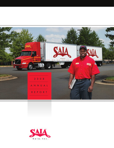Thumbnail Saia
 Annual Report 2008