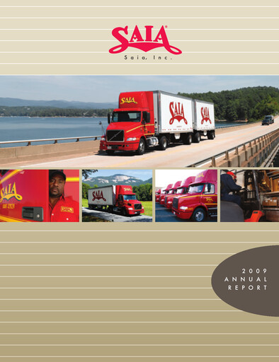 Thumbnail Saia
 Annual Report 2009