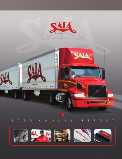 Thumbnail Saia
 Annual Report 2010