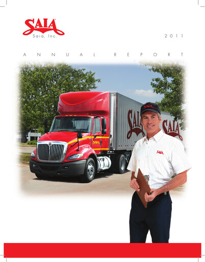 Thumbnail Saia
 Annual Report 2011
