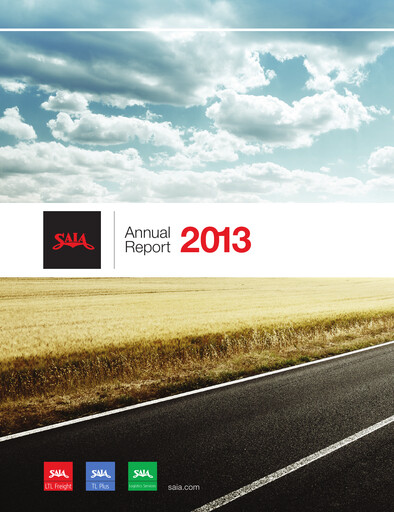 Thumbnail Saia
 Annual Report 2013