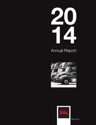 Thumbnail Saia
 Annual Report 2014