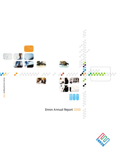 Thumbnail Enron Annual Report 2000