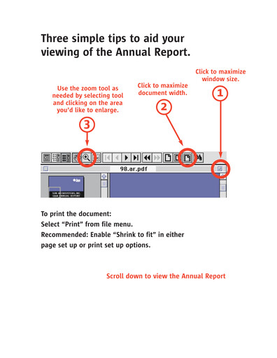 Thumbnail Sun Microsystems Annual Report 1998
