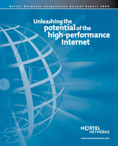 Thumbnail Nortel Networks Annual Report 2000