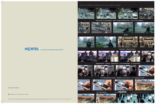 Thumbnail Nortel Networks Annual Report 2007