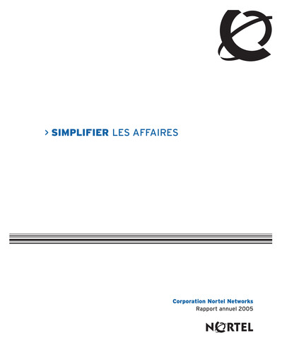 Thumbnail Nortel Networks Annual Report 2005