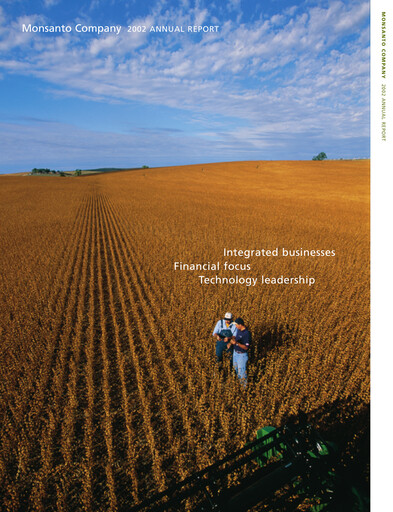 Thumbnail Monsanto Annual Report 2002