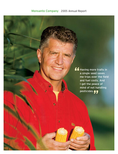 Thumbnail Monsanto Annual Report 2005