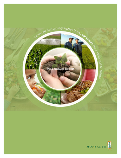 Thumbnail Monsanto Annual Report 2014