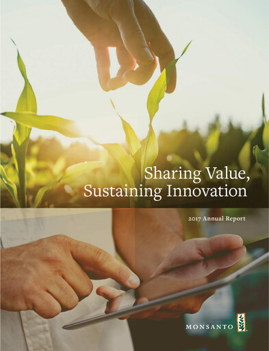 Thumbnail Monsanto Annual Report 2017