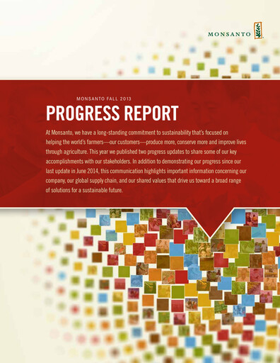 Thumbnail Monsanto Sustainability Report 2013-h2