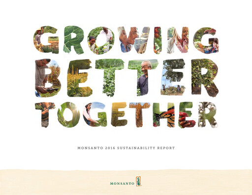Thumbnail Monsanto Sustainability Report 2016