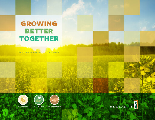 Thumbnail Monsanto Sustainability Report 2017