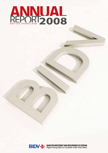 Thumbnail BIDV  (Commercial Bank for Investment and Development of Vietnam) Annual Report 2008