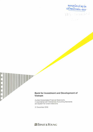 Vorschaubild BIDV  (Commercial Bank for Investment and Development of Vietnam) Finanzmitteilung 2008