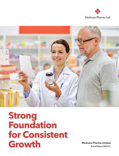 Miniature Marksans Pharma
 Rapport annuel 2020-2021