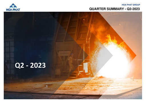 Thumbnail Hoa Phat Group Quarterly Report 2023-q2