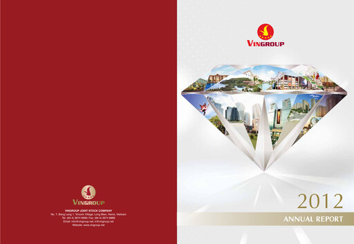 Thumbnail Vingroup Company Annual Report 2012