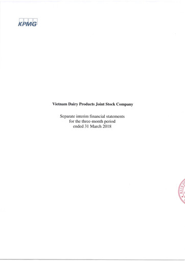 Thumbnail Vinamilk (Vietnam Dairy Products) Financial Statement 2018
