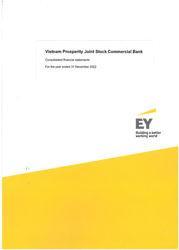 Miniature VPBank (Vietnam Prosperity Joint Stock Commercial Bank) Bilan financier 2022