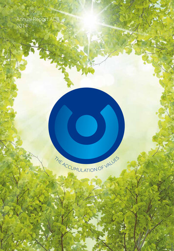 Thumbnail Asia Commercial Joint Stock Bank Annual Report 2014