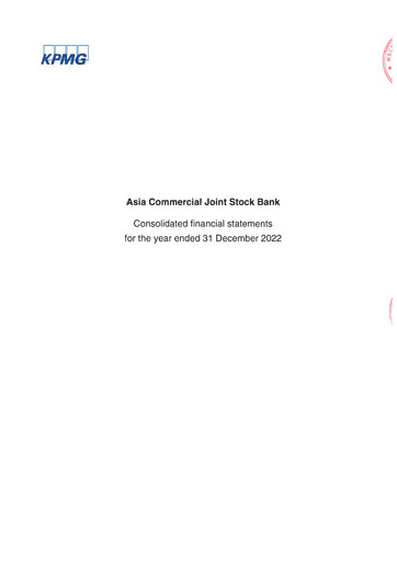 Thumbnail Asia Commercial Joint Stock Bank Financial Statement 2022