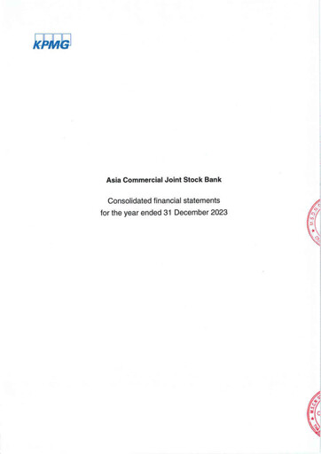 Thumbnail Asia Commercial Joint Stock Bank Financial Statement 2023